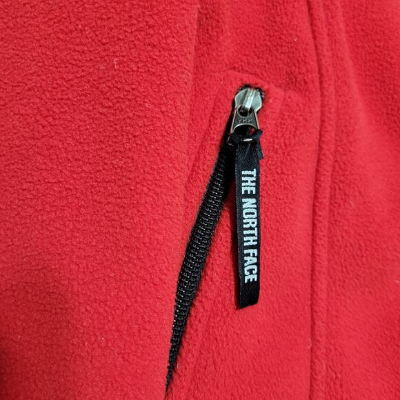 The North Face Red Full Zip Jacket Womens Size Large - Picture 4 of 15